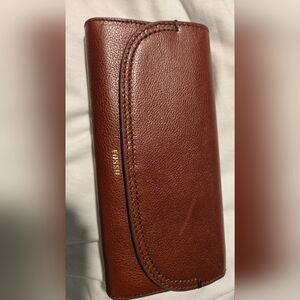 Fossil Brown Leather Wallet